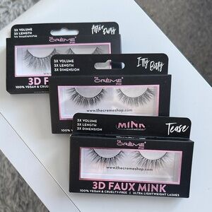 The Crème Shop 3D Faux Mink Lashes Set